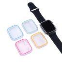 Świecąca luminiscencyjna obudowa Apple Watch 40 mm sztywna obudowa PC ramka bumper dla iWatch Series 4 5 6 SE akcesorium do obudowy zegarka 7