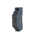 Switchad strömförsörjning för DIN-skena 24V 0,63A 15W AC 100–240V Kompakt strömadapter för skåp 1,8x9x5,5 cm Stabil DC-spänning 1