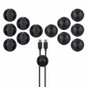 Συλλογή κλιπς για καλώδιο 12 τεμ 2