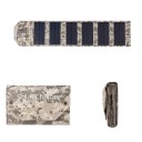 Συμπαγής ηλιακός πίνακας 100W USB 5V 875x180 mm Φορητή ηλιακή τράπεζα με καλώδιο φόρτισης για πεζοπορία Κατασκήνωση Εξωτερική χρήση 8