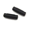 Σύνδεσμος jack 3,5 mm θηλυκό σε θηλυκό για επέκταση καλωδίου ακουστικών και σύνδεση ηχητικών καλωδίων Υποδοχές και στις δύο άκρες Μαύρος 6