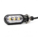Σύνολο LED φλας για ηλεκτρικό ποδήλατο 12 V EBKE V04 4 τμχ Οβάλ φλας με 3 διόδους Διακόπτης για τιμόνι Στηρίγματα για σωλήνα σέλας Προστασία IPX5 4