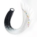 Synteettiset letit kuminauhalla 60 cm 211