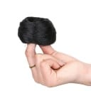 Syntetický příčesek na drdol gumička do vlasů zahuštění účesu elastické uchycení pro rychlý účes a každodenní nošení 1