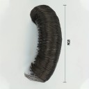 Syntetický příčesek pro objem vlasů hřebenová spona syntetické vlasy pro přirozený vzhled úprava účesu a zvednutí vlasů 7