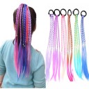 Synthetic Braids on Elastic for Children 18