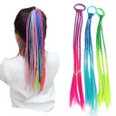 Synthetic Braids on Elastic for Children 19