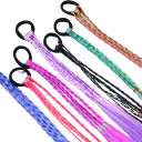 Synthetic Braids on Elastic for Children 20