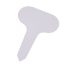 Συσκευασία 50 χρωματιστών πλαστικών ετικετών φυτών 7 εκ. PVC για το έδαφος Κηπευτικές ετικέτες για λαχανικά και λουλούδια 6