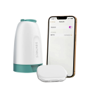 Systém na kontinuální měření glukózy CGM sada s transmitérem a 3 senzory na 42 dní Bluetooth a aplikace pro Android krytí IP28 bílý 2