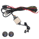 Système de chauffage de siège universel pour 2 sièges Kit de chauffage de sièges de voiture pour installation Ensemble supplémentaire de chauffage de sièges 12V 2
