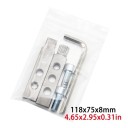 Système de extracteurs de valves et de filetages cassés à 4 et 6 points pour réparations de tuyauterie 2