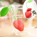 Système de filtration de thé en forme de fraise 3
