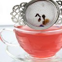 Système de filtration pour thé en acier inoxydable avec bol 4