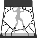 Système de sangles avec 12 points d'attache pour fixation au lit, installation sous le matelas, 2 paires de menottes, diverses positions BDSM, emballage discret 1