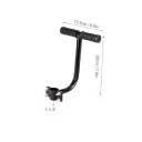 Système de siège pour passager de vélo avec dossier 27 x 17,5 cm, poignée 20 cm, repose-pieds 5 x 9 cm, noir, montage sur porte-bagages arrière 9