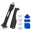 Système professionnel 9v1 pour le retrait et le lissage de silicone Mastics et joints Rénovation salle de bain Cuisine Outils pour réparations et entretien 1