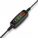 Szellőző üléspárna székhez és autóhoz 8 ventilátorral USB táplálás 3 fokozatú szellőzés Hálózott felület Irodába 8