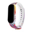 Szilikon szíj Xiaomi Mi Band 5/6-hoz T853 motívummal 3