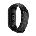 Szilikon szíj Xiaomi Mi Band 5/6 telefonhoz, A4014 űrtémával 1