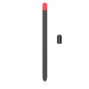Színes szilikon védőtok Apple Pencil 2-höz levehető kupakkal, rugalmas anyagból, sima, csúszásmentes felülettel 1