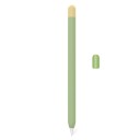 Színes szilikon védőtok Apple Pencil 2-höz levehető kupakkal, rugalmas anyagból, sima, csúszásmentes felülettel 5
