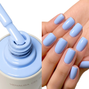 Színes vegán gél lakk készlet 5×10 ml HEMA és TPO nélkül Kerek ecset Puha állag UV LED 4