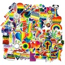 Szivárvány matricák 10/30/60 db 1