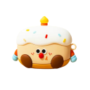 Születésnapi torta formájú tok AirPods 1 2-nek Karcok, esések és por ellen 1