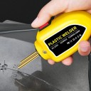Szwalarka plastów 100W zestaw do lutowania z metalowymi klamrami i końcówkami do naprawy plastikowych części w warsztacie 3