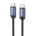 Szybki kabel ładujący Dual USB C 2 m 240 W PD3.1 Super szybkie ładowanie Światło LED USB 2.0 48 V 5 A Przesyłanie danych 480 Mb/s Kabel 3