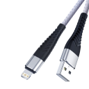 Szybki kabel ładujący USB A do Lightning 25 cm 3 A do iPhone'a QC 2.0 3.0 4.0 Krótki kabel danych do szybkiego ładowania telefonu 9