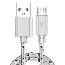 Szybki kabel ładujący USB A do Micro USB 3m 2A Nylonowy pleciony kabel do szybkiego ładowania telefonu i przesyłania danych Kabel ładujący 3