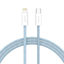 Szybko ładujący pleciony kabel USB C do Lightning 1 m 20 W/27 W PD 3 A szybkie ładowanie iPhone iPad power banki szybki transfer 2
