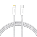 Szybkoładujący pleciony kabel USB C na Lightning 1 m 20W/27W PD 3A do iPhone i iPada powerbanki 480 Mbps 1