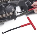 T-hákový hák na výfukové pružiny pro motorky Instalátor pružin Výfukový hák na demontáž výfukových systémů a opravy 3