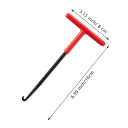 T-Hook Exhaust Spring Tool for Motorcycles Spring Installer Exhaust Hook for Dismantling Exhaust Systems and Repairs 4