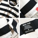 T-shirt à rayures pour hommes T2058 3