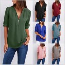 T-shirt à zip pour femmes 3