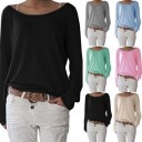 T-shirt ample pour femmes à manches longues 4