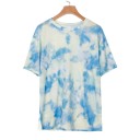 T-shirt batiké pour femmes A1266 4