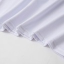 T-shirt blanc pour femmes avec impression A1264 2