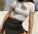 T-shirt blanc pour femmes avec impression B365 4