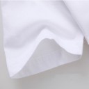 T-shirt blanc pour femmes avec impression de hérisson A1319 2