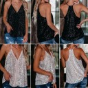 T-shirt brilhante feminina A1216 2