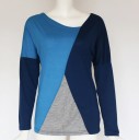 T-shirt coloré pour femmes à manches longues 4