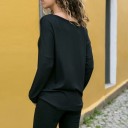 T-shirt coloré pour femmes à manches longues 8