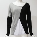 T-shirt coloré pour femmes à manches longues 9