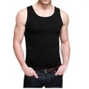 T-shirt confortable pour homme - Noir 1