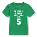 T-shirt d'anniversaire pour enfants B1468 13